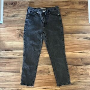Madewell Perfect Vintage Jean Black sz 28P